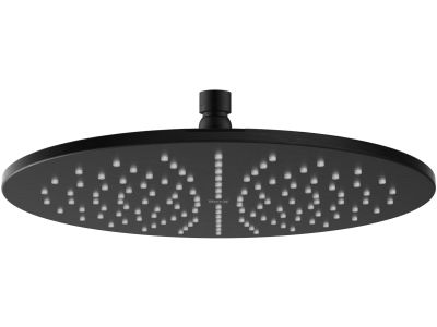 Palarie de dus Roca RainSense 300 slim, negru periat