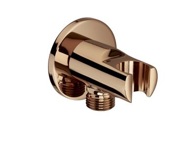 Conector FixFit Roca Aqua cu agatatoare de dus, rose gold