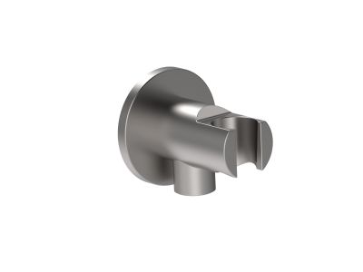 Conector FixFit Roca Aqua cu agatatoare de dus, inox