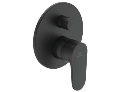 Baterie cada - dus Ideal Standard Cerafine O cu montaj incastrat, necesita corp ingropat A1000NU, negru mat