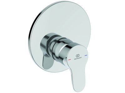 Baterie dus Ideal Standard Cerabase cu montaj incastrat, necesita corp ingropat A1000NU, crom