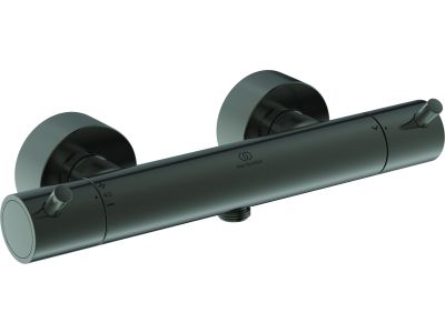 Baterie dus termostatata Ideal Standard Ceratherm T125, gri
