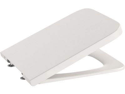 Capac wc Roca Inspira Square cu inchidere lenta, bej
