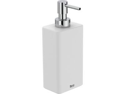 Dozator sapun lichid Roca Ona 18cm, alb