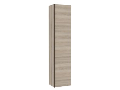 Dulap inalt suspendat Roca Inspira cu doua usi, 175x40cm, pin alb