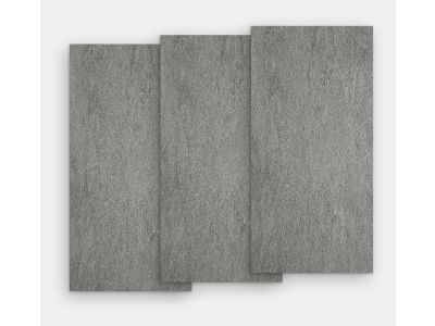 Gresie portelanata rectificata FMG Pietre Quarzite 30x60cm, 10mm, Antracite Naturale