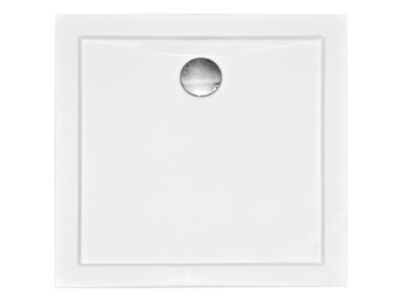 Cadita de dus patrata Besco Aquarius Slim 80x80cm