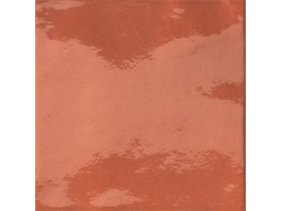 Faianta Iris Bottega D'Arte 15x15cm, 10mm, Arancio lucido