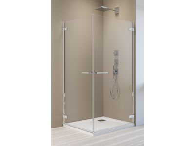 Usa de dus Radaway Arta KDD I 80cm deschidere stanga, profil Chrome+