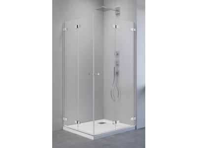 Usa de dus Radaway Arta KDD B 100cm deschidere stanga, profil Chrome+