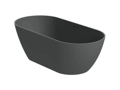 Cada ovala freestanding Riho Bilbao 169x80cm, antracit mat