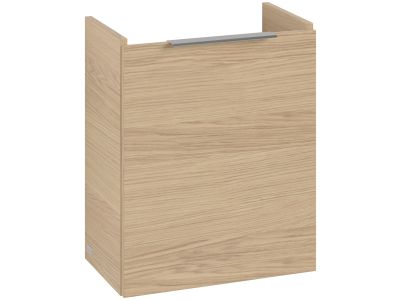 Dulap baza Villeroy & Boch Architectura cu o usa, 430x520mm, orientare stanga, stejar nordic