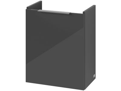 Dulap baza Villeroy & Boch Architectura cu o usa, 430x520mm, orientare dreapta, gri