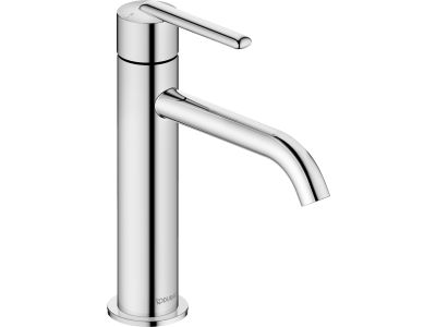 Baterie lavoar Duravit Balcoon M, fara ventil, FreshStart, MinusFlow, crom