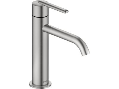 Baterie lavoar Duravit Balcoon M, fara ventil, FreshStart, MinusFlow, inox periat