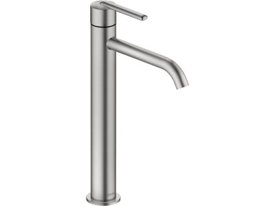 Baterie lavoar Duravit Balcoon XL, fara ventil, pentru lavoare tip bol, FreshStart, MinusFlow, inox periat