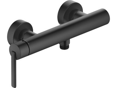 Baterie dus Duravit Balcoon, negru mat