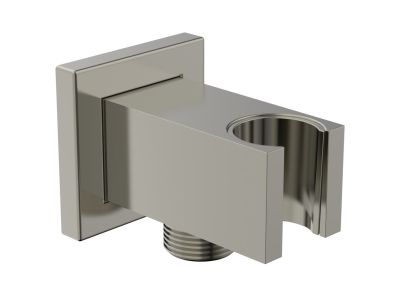 Conector FixFit Ideal Standard Ideal Rain Square cu agatatoare de dus, silver storm