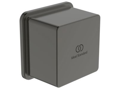 Conector FixFit Ideal Standard Ideal Rain Square, gri magnetic