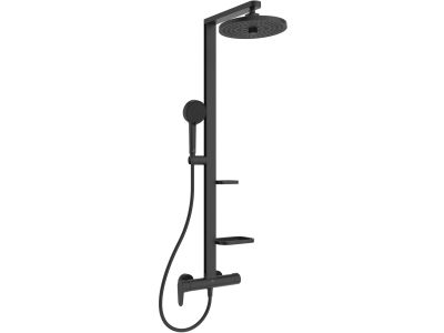Coloana de dus Ideal Standard Ceraflow Alu+ cu baterie, negru