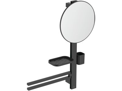 Set accesorii baie Ideal Standard Alu+ M, 70cm , negru