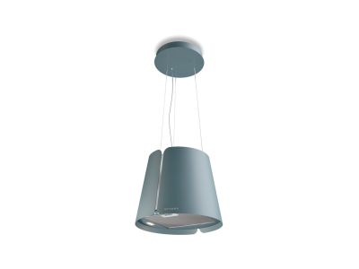 Hota insula Faber Beat F45, 720 m3/h intensiv, 45cm, albastru prafuit