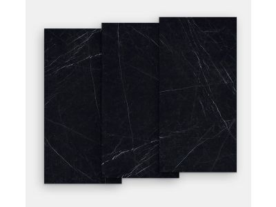 Gresie portelanata FMG Marmi Classici Maxfine 300x150cm, 6mm, Black Marquinia Lucidato