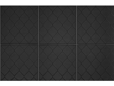 Faianta Diesel living Fence 20x20cm, 7mm, Black