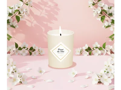Lumanare parfumata My Jolie Candle Les Classiques 75g, Tea Flower