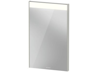 Oglinda cu iluminare LED Duravit Brioso 42x70cm, 6W, IP44, gri beton