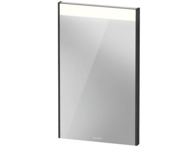Oglinda cu iluminare LED Duravit Brioso 42x70cm, 6W, IP44, stejar negru