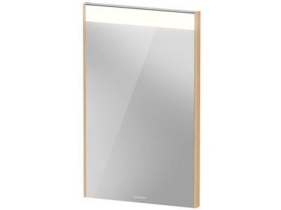 Oglinda cu iluminare LED Duravit Brioso 42x70cm, 6W, IP44, stejar natur