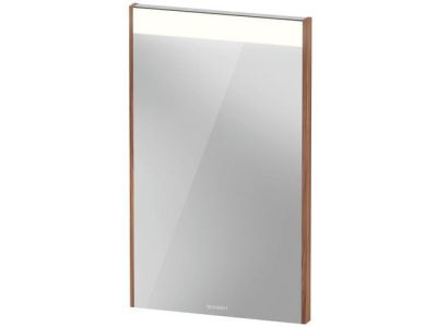 Oglinda cu iluminare LED Duravit Brioso 42x70cm, 6W, IP44, nuc natur