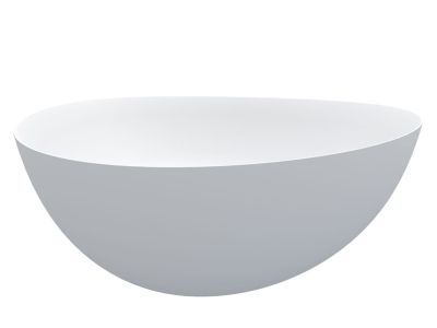 Cada freestanding Riho Oviedo 160x160cm, compozit, alb mat