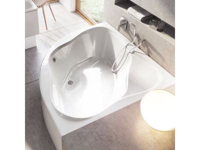 Cada baie de colt Ravak New Day 140x140cm, acril
