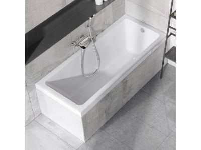 Cada baie rectangulara Ravak Concept 10° 170x75cm, acril