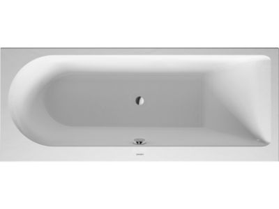 Cada baie rectangulara Duravit Darling New 170x70cm, acril, orientare dreapta, montaj incastrat sau cu panouri