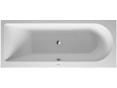 Cada baie rectangulara Duravit Darling New 170x70cm, acril, orientare stanga, montaj incastrat sau cu panouri