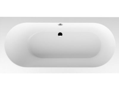 Cada rectangulara incastrabila Villeroy & Boch Oberon Duo 190x90cm, compozit, alb