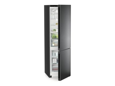 Combina frigorifica Liebherr Plus 72i BioFresh, NoFrost, 360 litri, clasa A, SDB Integrat, Black Steel