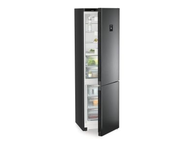Combina frigorifica Liebherr Plus CBNbdc 573i BioFresh, NoFrost, 360 litri, clasa C, SDB Integrat, Black Steel