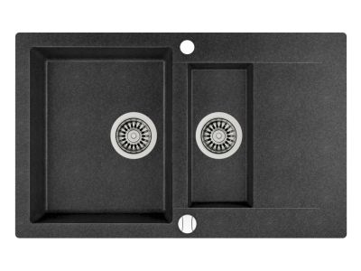 Chiuveta bucatarie Teka Clivo 60 B-TQ, 800x495mm, tegranit Schwarzmetallic