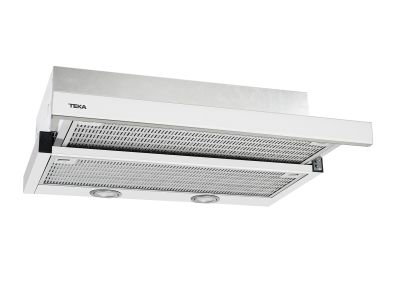 Hota telescopica Teka CNL 6415 White, 2 trepte + turbo, max 312 mc/h, 60cm