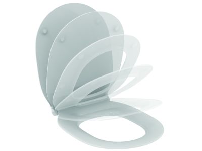Capac WC Ideal Standard Thin slim cu inchidere lenta pentru Connect Air