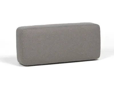Perna spatar canapea exterior Nardi Maximo 82.5x35cm, gri Lava Sunbrella