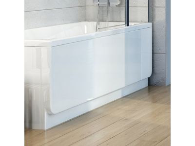 Panou frontal pentru cada Ravak Concept Chrome 170cm, alb