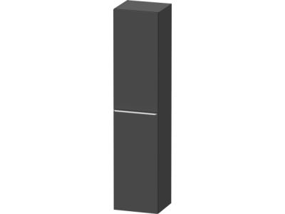 Dulap inalt suspendat Duravit D-Neo 400x360x1760mm, cu o usa, grafit mat decor