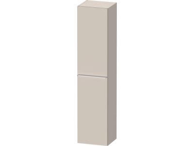Dulap inalt suspendat Duravit D-Neo 400x360x1760mm, cu o usa, taupe mat decor