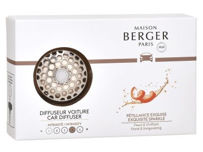 Set odorizant masina Maison Berger Exquisite Sparkle + rezerva ceramica