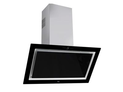 Hota semineu Teka DLV 99670 design vertical, 90cm, 815m3/h turbo, negru